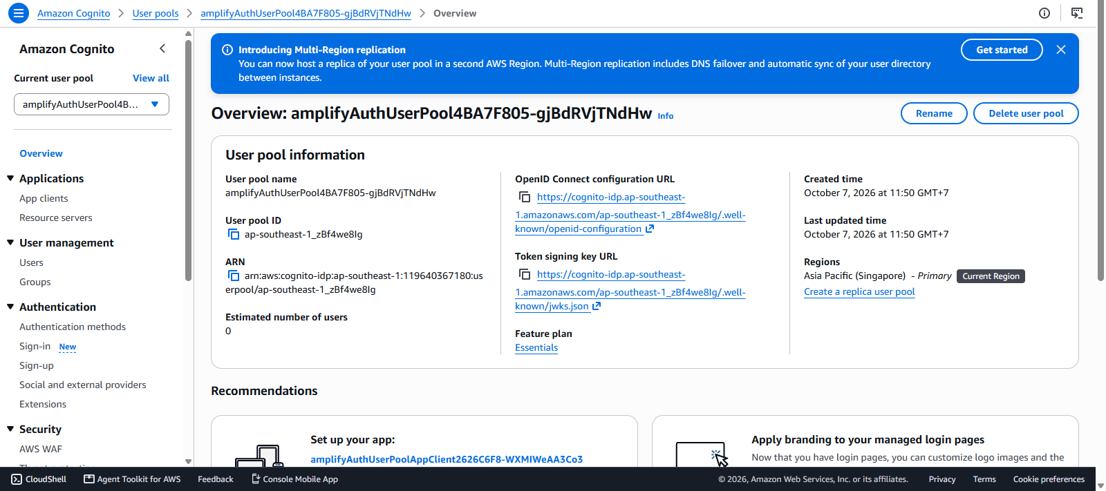 CreateAuth